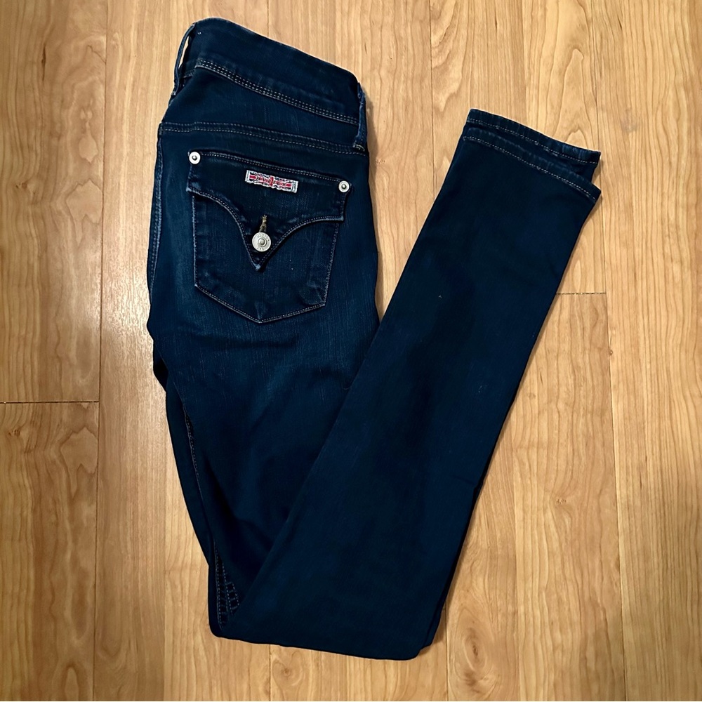 Hudson Jeans Women's Deep Indigo Skinny Jeans